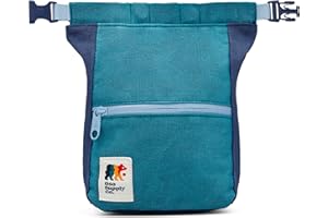 Oso Supply Co - Kulshan Bouldering Bucket, Large Size Chalk Bag for Rock Climbing, Chalk Pot with Magnetic Roll Down Closure, Brush Loop, Zippered Pockets for Climbers