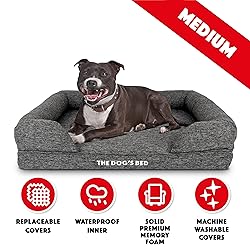 The Dog’s Bed Orthopedic Dog Bed Medium Grey