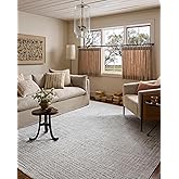 Loloi Hollis Collection HOL-03 Ivory/Stone 3'-11" x 5'-7" Accent Rug