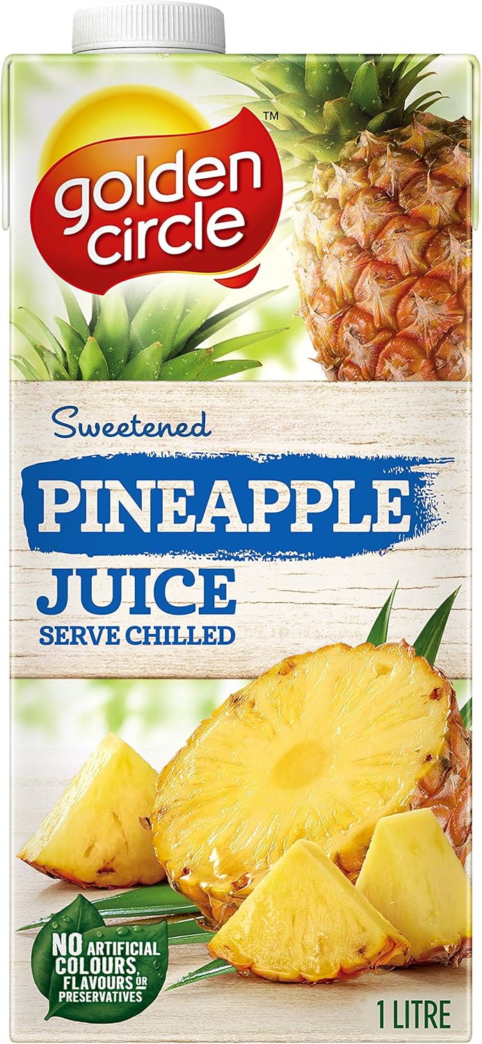 Golden Circle Pineapple Juice, 1 Litre x 12 Grocery & Gourmet Food