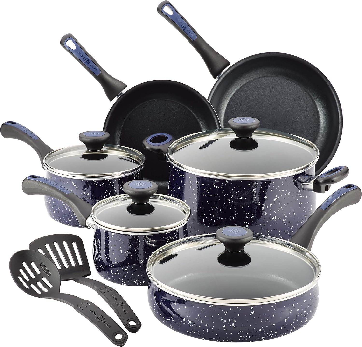 Best Paula Deen Riverbend Aluminum Nonstick Cookware Set 12