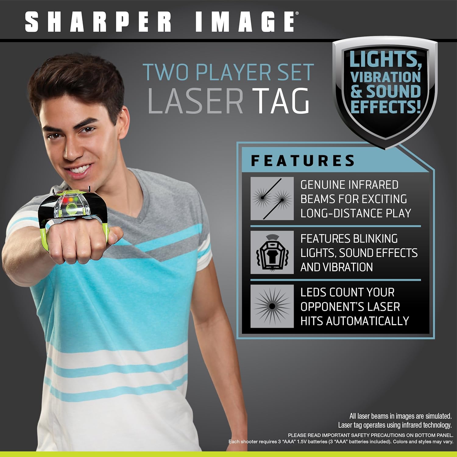 sharper image electronic laser tag