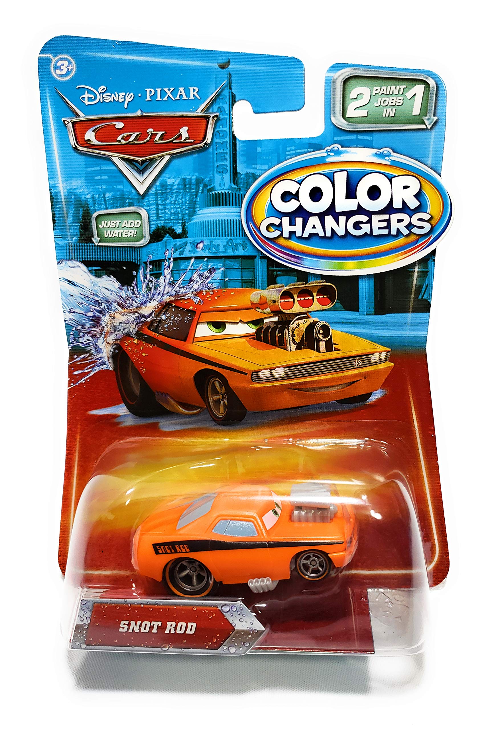 Disney / Pixar CARS Movie 155 Color Changers Snot Rod Buy Online in