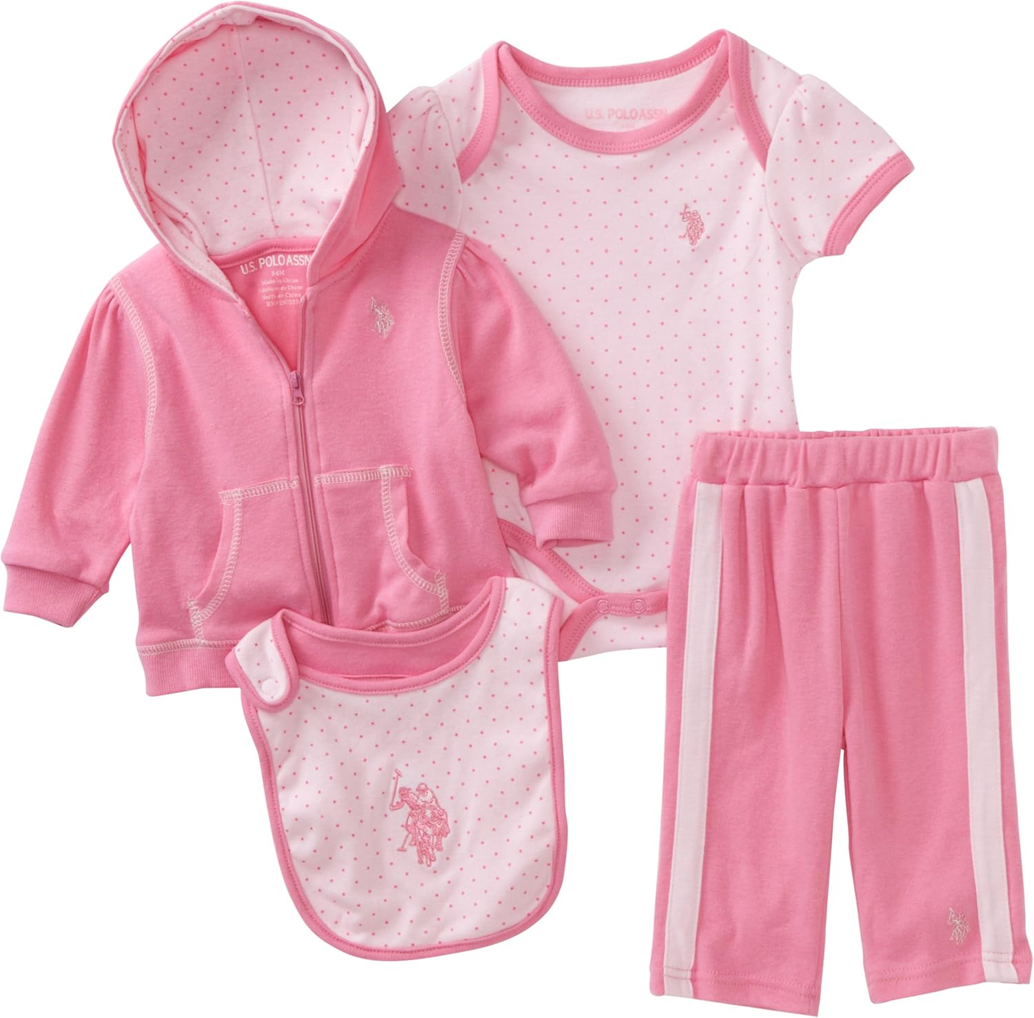 polo baby girl gift set