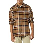 Amazon Essentials Men's Regular-Fit Long-Sleeve Two-Pocket Flannel Shirt