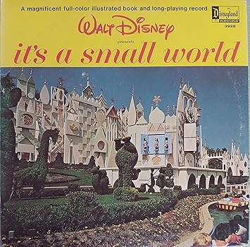 Disney Walt Disney S It S A Small World W Full Color Illustrated Book Vinyl Disney Amazon Com Music