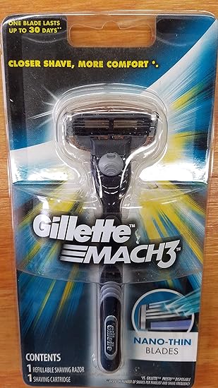 Gillette Mach 3 Manual Shaving Razor