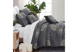 Southshore Fine Living, Inc. Oversized Queen Quilt Bedding Set, Lightweight, Soft Microfiber with Quilt Bedspread, Two Matchi