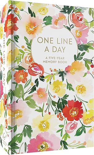 Download Floral One Line a Day: A Five-Year Memory Book PDF