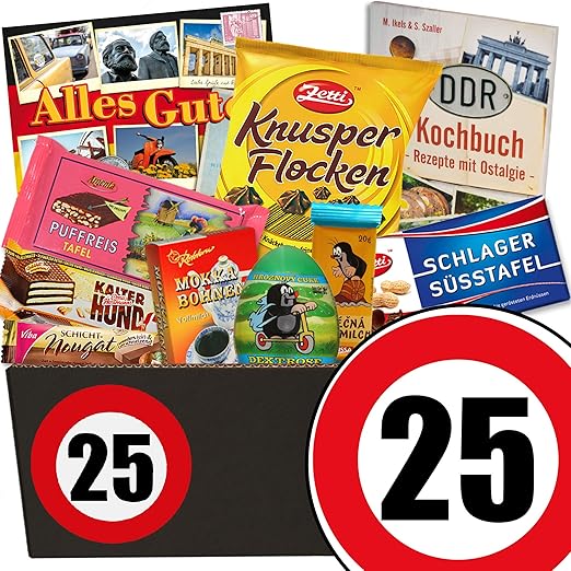 Geschenke 25. Geburtstag | Schoko Ostbox | Geschenke 25 Geburtstag Männer