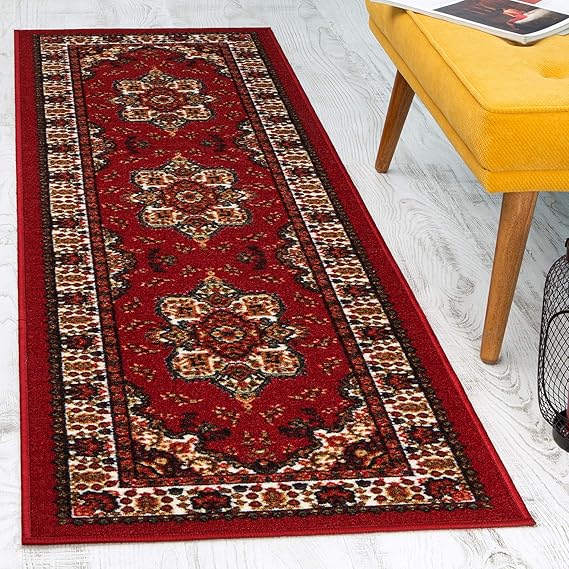 Antep Rugs Alfombras Oriental Traditional 2x7 NonSkid (NonSlip) Low Profile Pile
