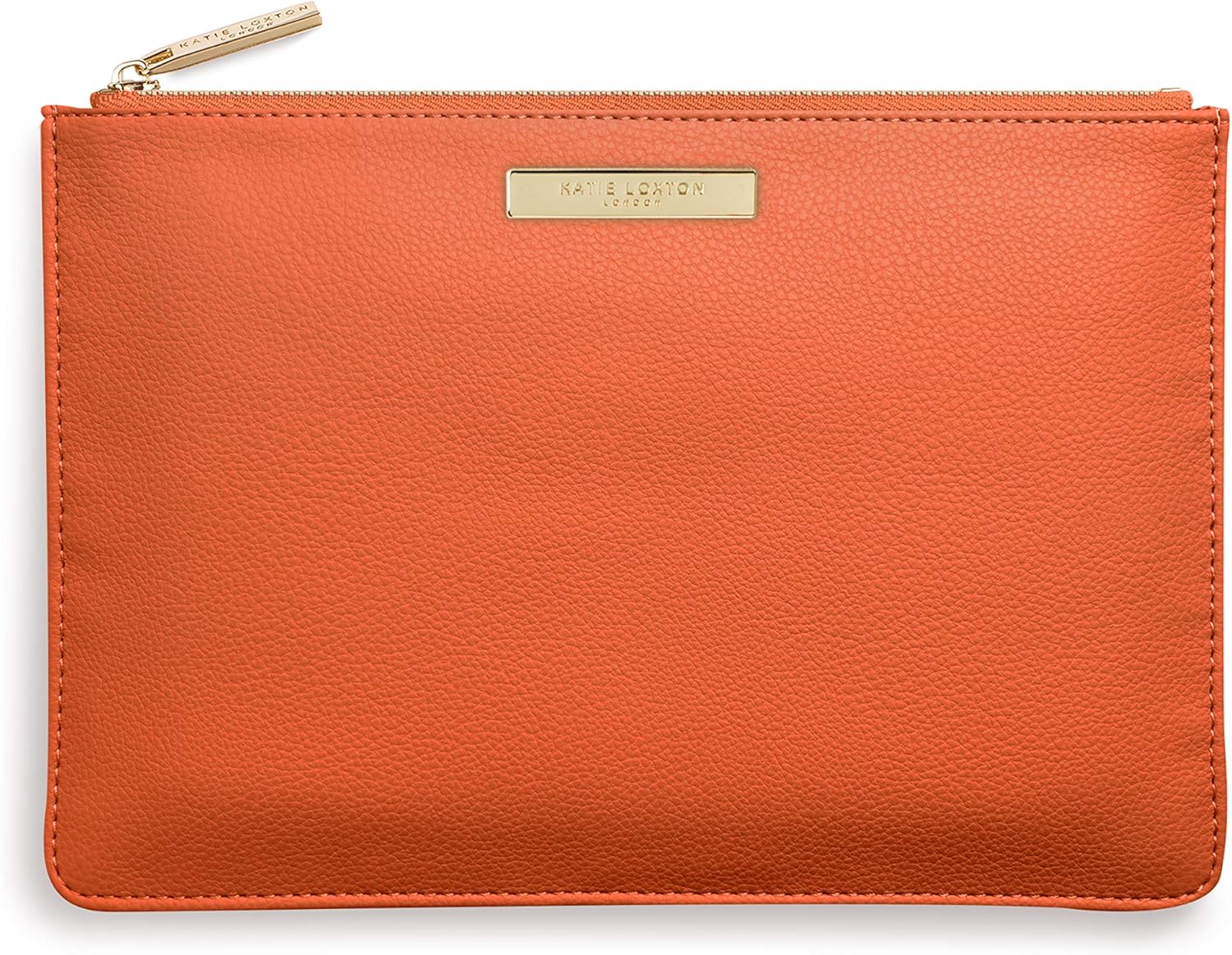 burnt orange clutch