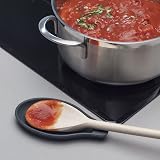 Zeal J149T Spoon Rest Dark Grey Silicone Non-Stick Kitchen Tool view 3