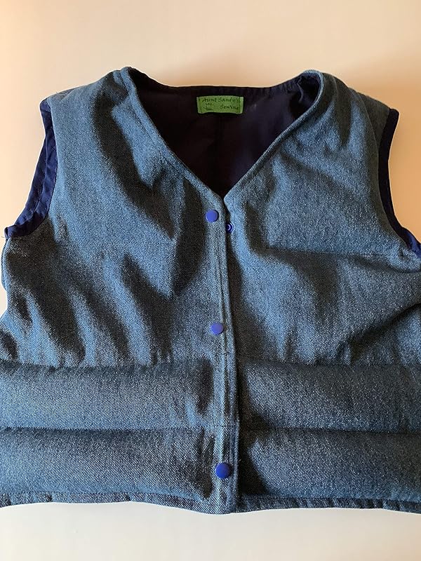 Weighted vest, child size 78, 4 1/2 lbs, therapy vest, washable Handmade