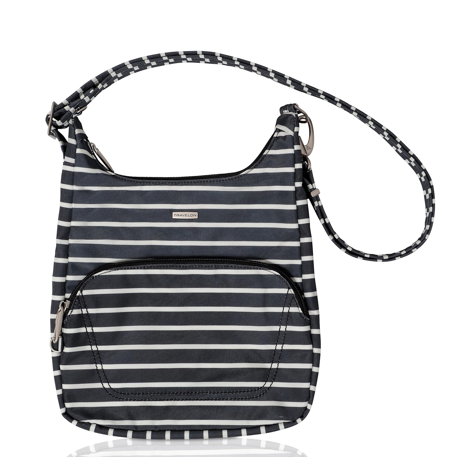 Travelon AntiTheft Classic Essential Messenger Bag (One Size, Black w