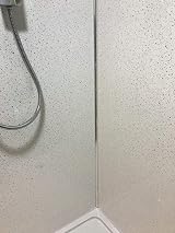 DBS White Sparkle Shower Wall Panels 1m x 2.4m PVC Cladding Wet Wall view 4