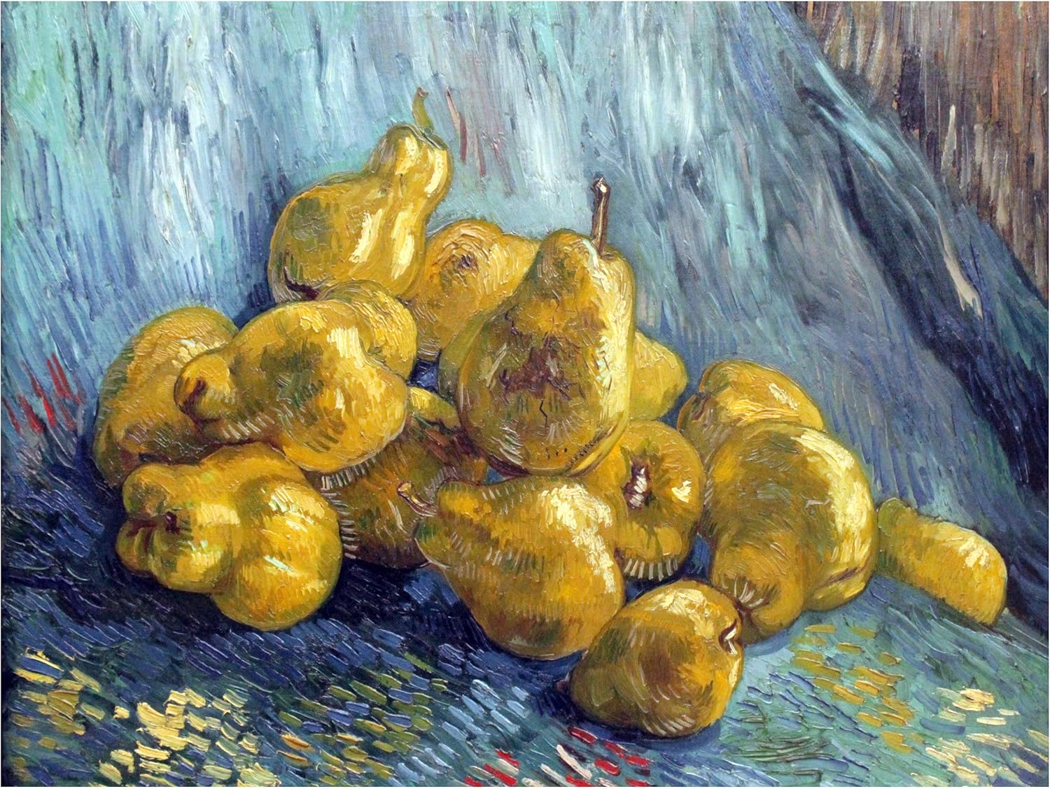 Still Life Quinces Vincent Van Gogh Tile Mural Kitchen Backsplash Marble Ceramic
