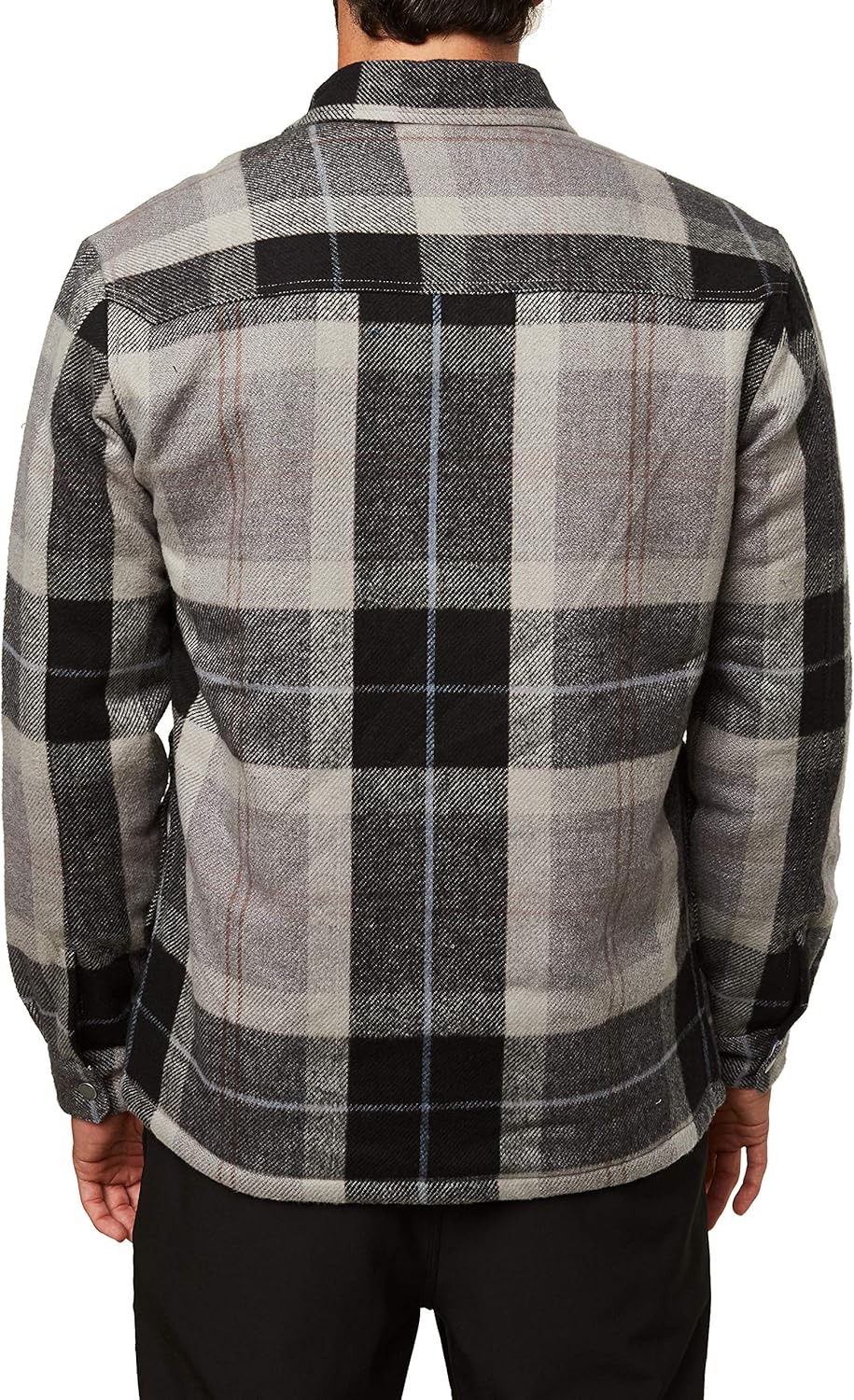 O'Neill Men's Heavy Weight Flannel Shirt Jacket: Clothing