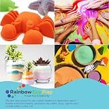 Rainbow Eco Play Craft Bioglitter 20g Silver Biodegradable Glitter view 8