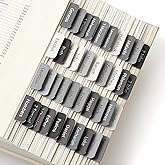 Mr. Pen- Bible Tabs, 75 Tabs, Gray, Laminated Bible Tabs for Women and Men, Bible Tabs for Study Bible, Bible Index Tabs, Bible Book Tabs, Bible Labels Tabs, Mr Pen Bible Tabs