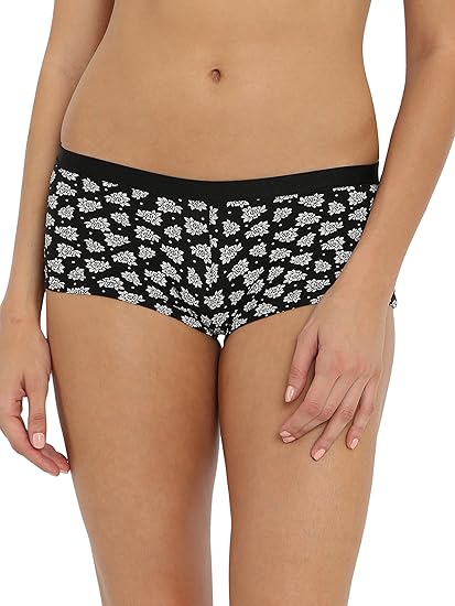Jockey Women Cotton Boyshorts (Colors and Prints May Vary)