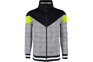 SCREENSHOT-Track Jacket Mens Urban Hip Hop Premium Track Jacket - Slim Fit Side Taping Sportswear Urbanwear Streetwear Top