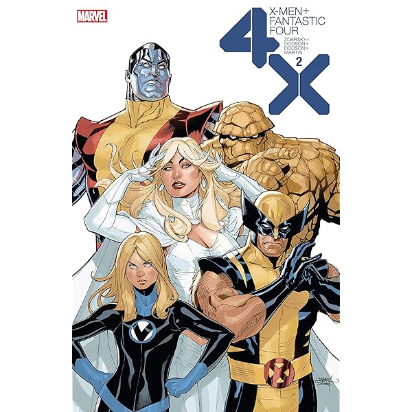 アメコミ・英語　X-MEN＋FANTASTIC FOUR: 4X アメコミ・英語 X-MEN＋FANTASTIC FOUR: 4X X-MEN/FANTASTIC