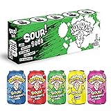 WARHEADS SODA - Sour Fruity Soda with Classic