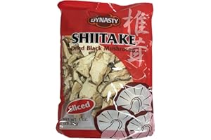 ONAMICIT Dynasty Shitake Dried Black Mushrooms 1 Oz Per Pack (Sliced, 2 Pack)