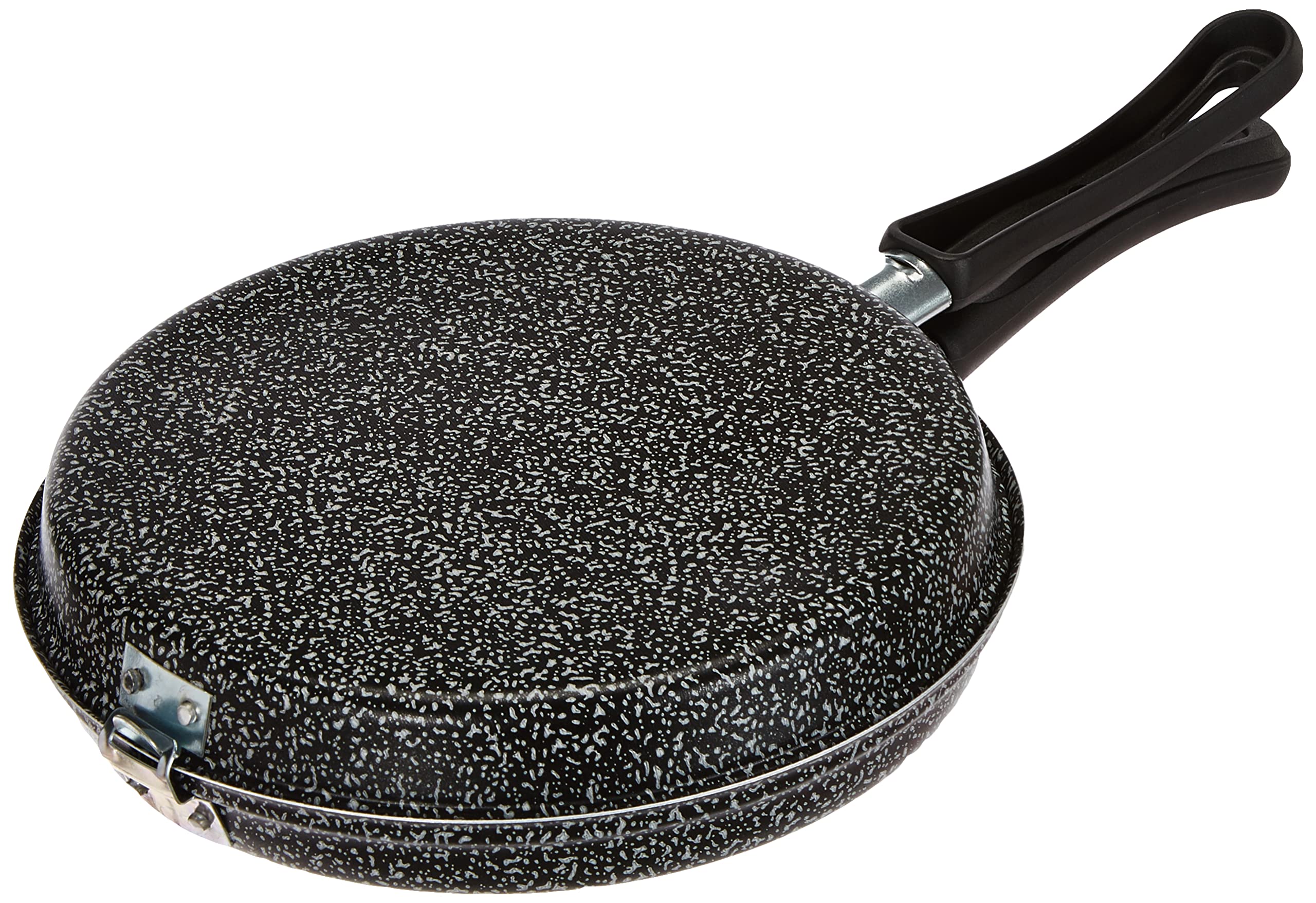 Home Non-Stick Omelet Turner, Stone, Black/Silver, 24 cm
