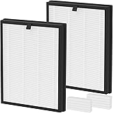 XBWW 2 Packs AP2000WF Replacement Filter Compatible with KNKA AP2000WF Purifier Filter Replacement with 10pcs Aroma Pads, Multi-Stages System