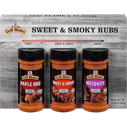 McCormick Grill Mates Sweet & Smoky Rubs, 15.99 oz