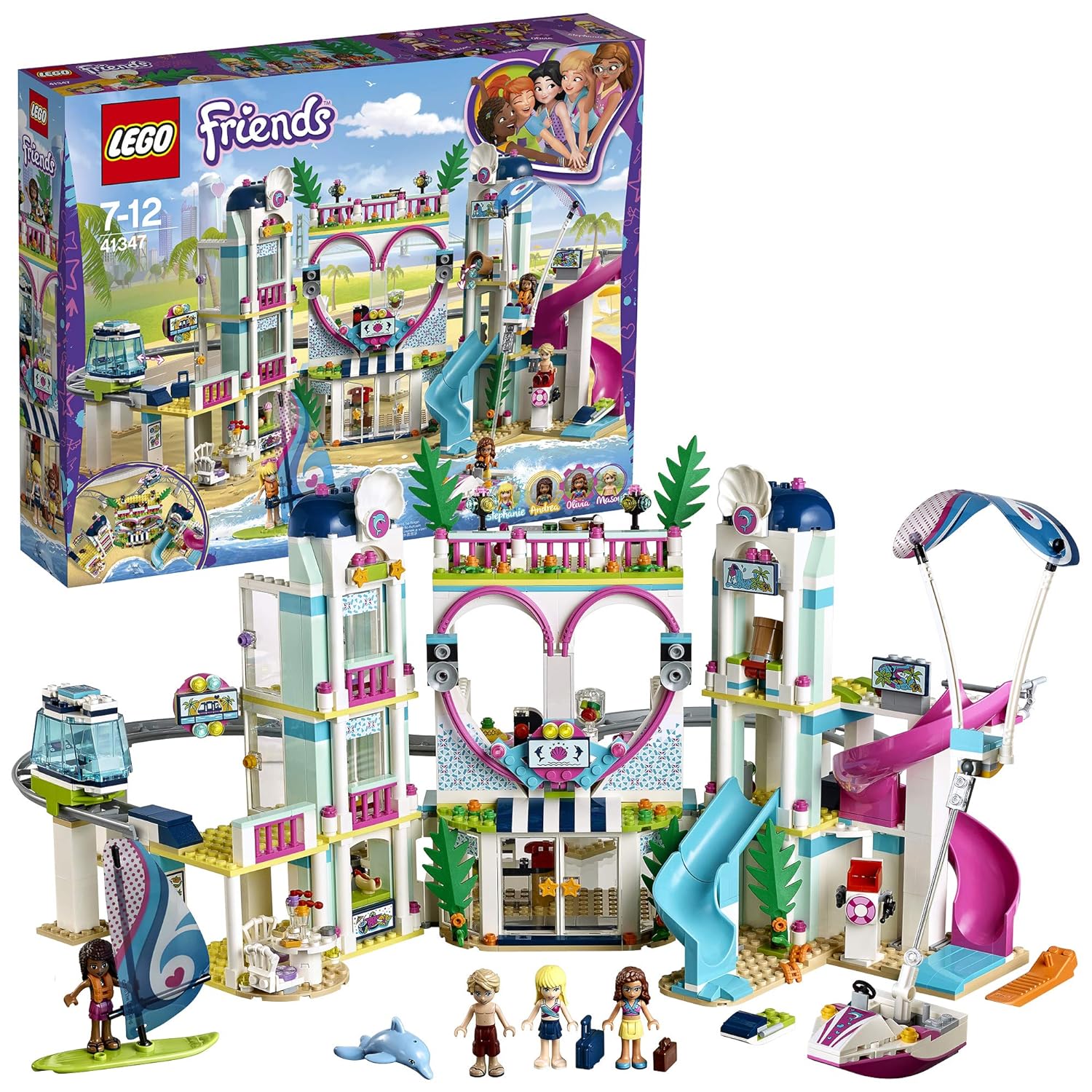 LEGO Friends Il Resort di Heartlake City (41347) | Acquisti Online su eBay