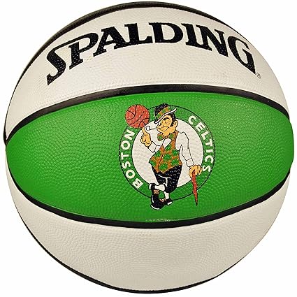 Spalding NBA Boston Celtics Team colores y logotipo de goma ...