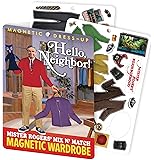 Hello Neighbor - Mister Rogers Magnetic Dress Up Doll Play Set