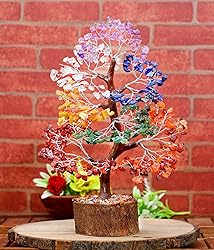 Crocon Seven Chakra Gemstone Tree Feng Shui