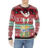 Blizzard Bay Mens Long Sleeve Ugly Christmas Sweater