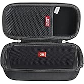 Hermitshell Hard Travel Case Fits JBL FLIP 5 / JBL FLIP 6 / JBL Flip 7 Waterproof Portable Bluetooth Speaker (Black)