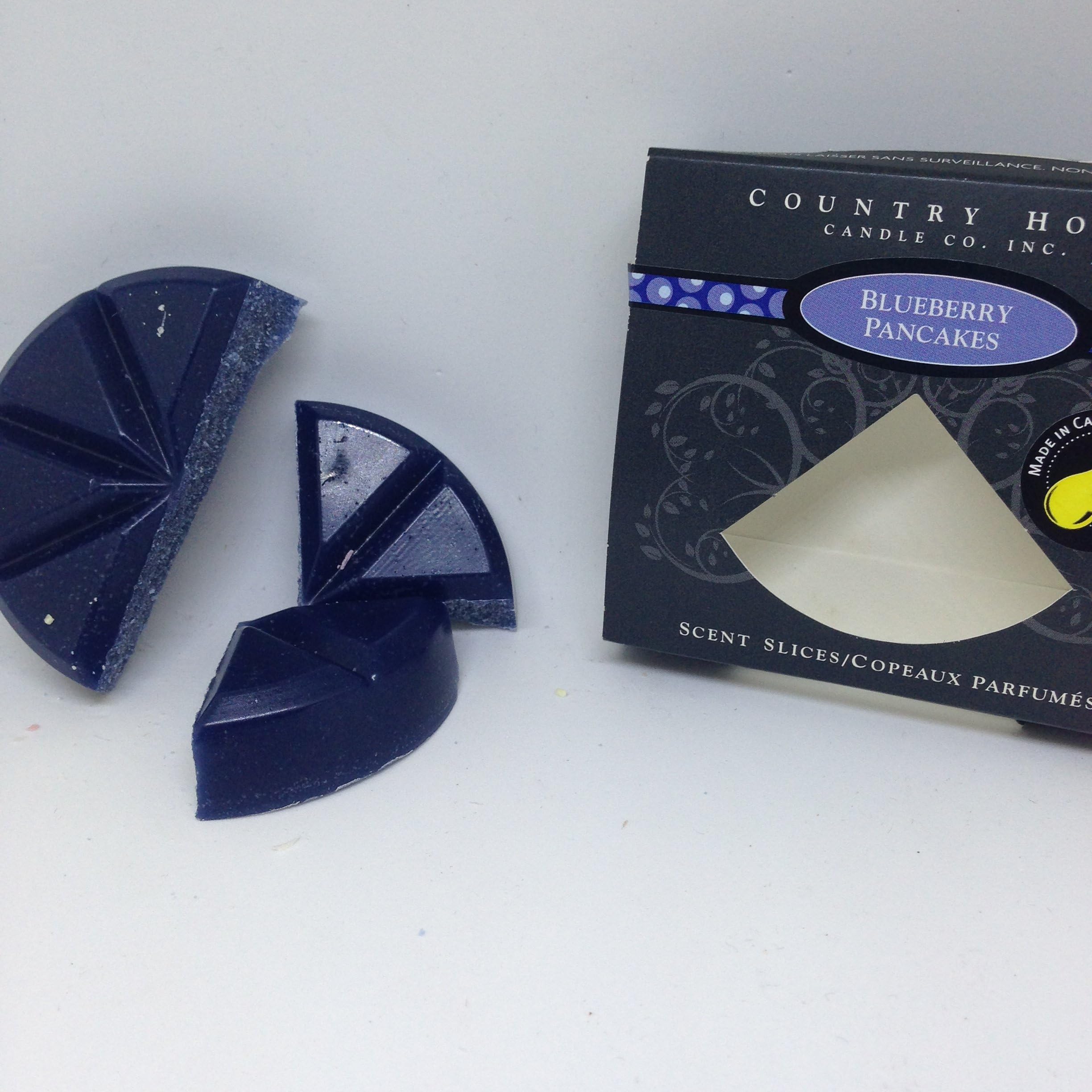 Country Home Scent Slices/ Copeaux Parfumes (Blueberry Pancakes) For Oil Burners