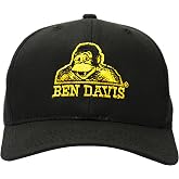 Ben Davis Unisex Hat 100% Cotton Fully Adjustable Embroidered Baseball Hat,