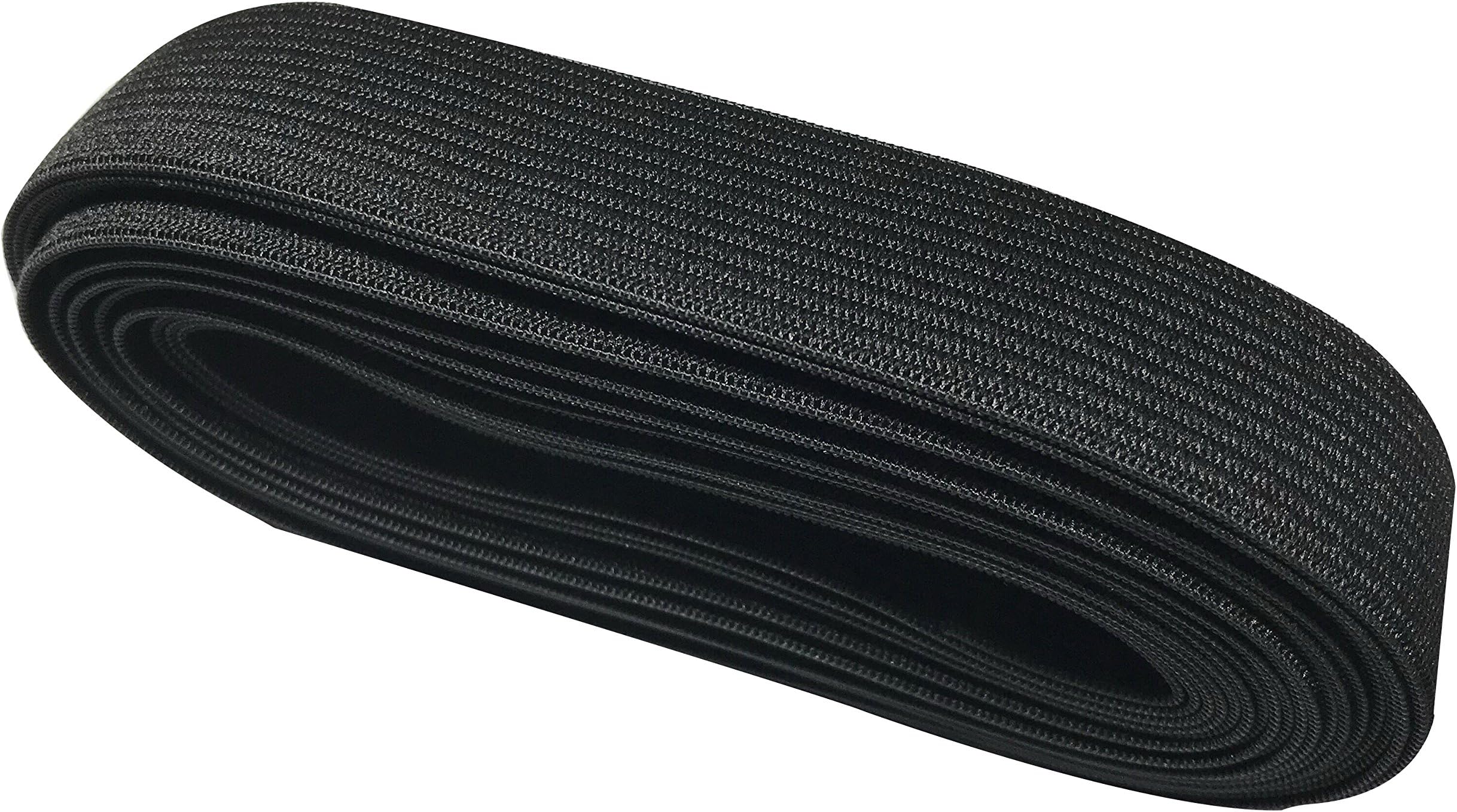 Secret Life 1-Inch by 5-Yard Flat Elastic Band Cord Spool Sewing, (2.5 cm) (5 Yards, Black)