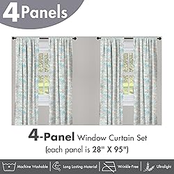 Ambesonne Nautical Window Curtains Pack of