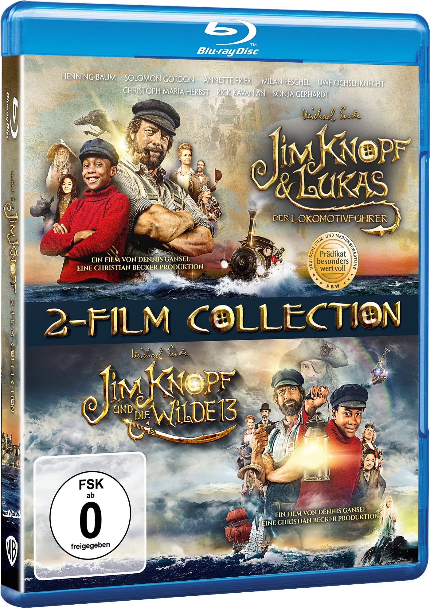 Jim Knopf & Lukas der Lokomotivführer + Jim Knopf und die Wilde 13 [Blu-ray] 2