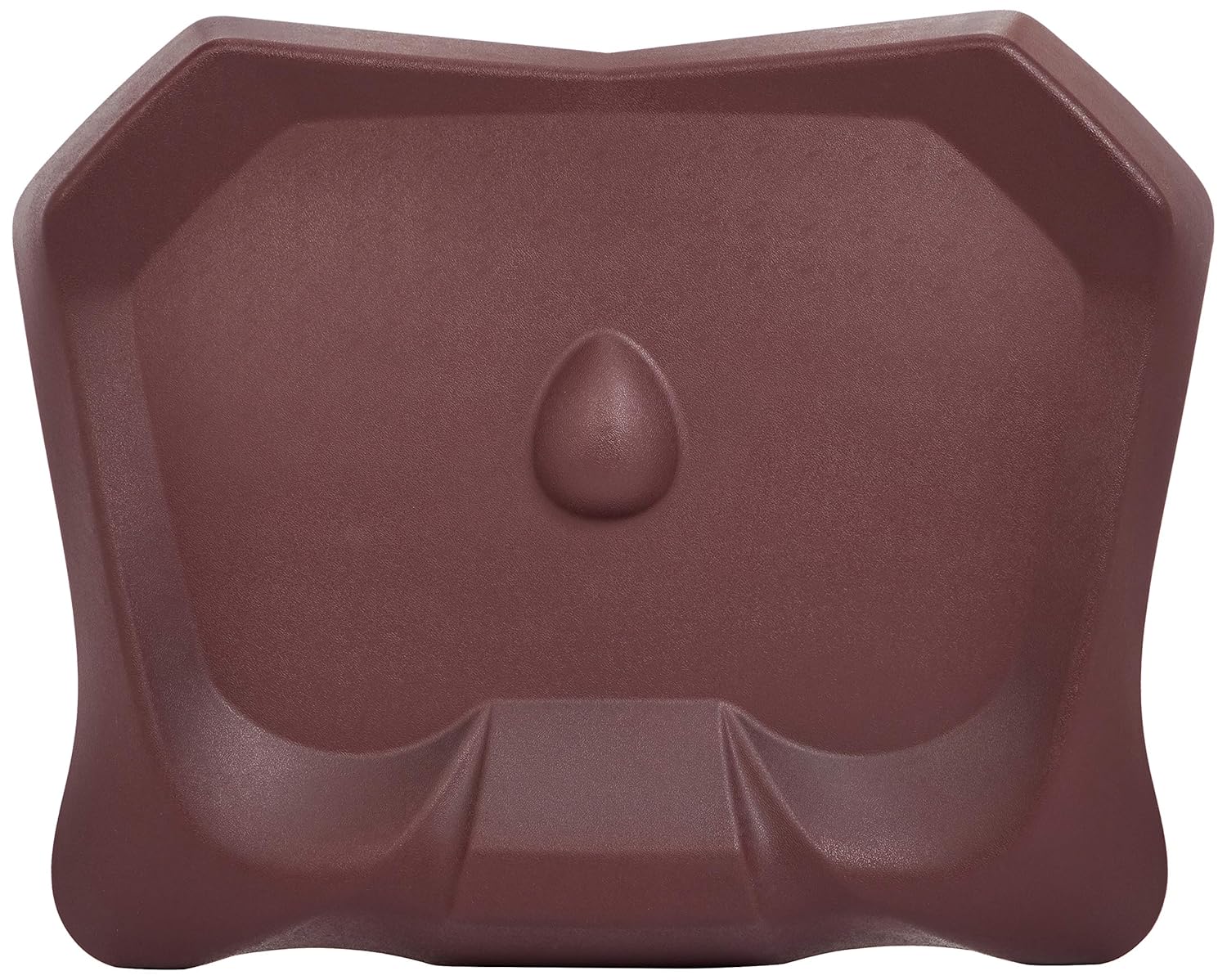 AmazonBasics Non-Flat Standing Anti-Fatigue Desk Mat, Burgundy