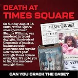 Lucky Egg Death at Times Square Murder Mystery Case File – 40 Evidence Pieces view 2