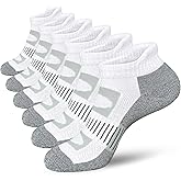 APTYID Women's Performance Athletic Ankle Running Socks (6 Pairs)