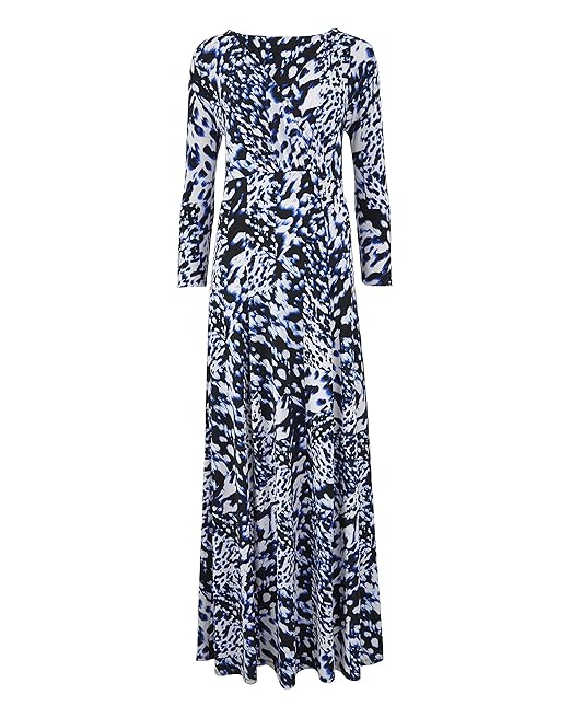 Simply Be Womens Joanna Hope Print Jersey Maxi Dress 52in Amazon