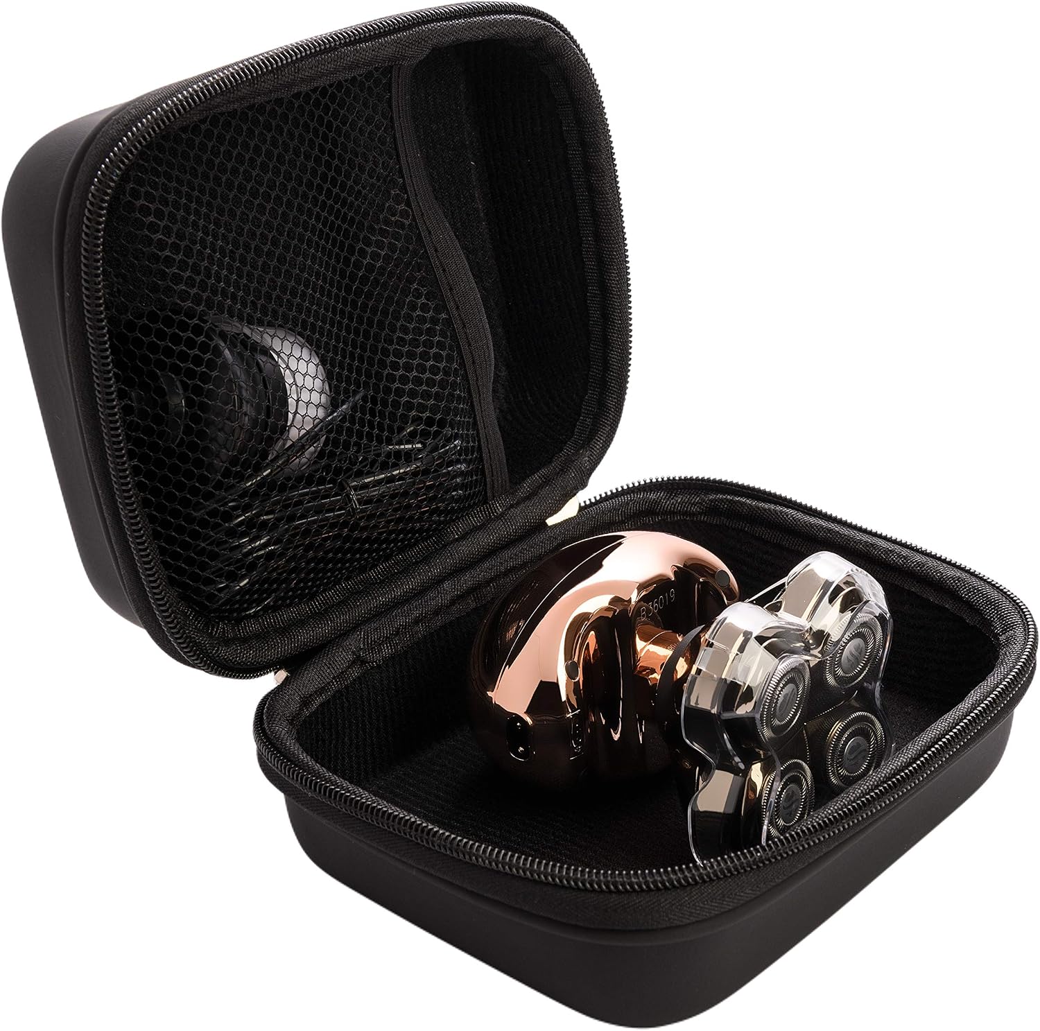 Skull Shaver Travel Case for Butterfly and Pitbull Series Shavers Black - Image 3