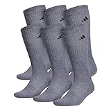 adidas Men's Athletic Cushioned 6-Pack