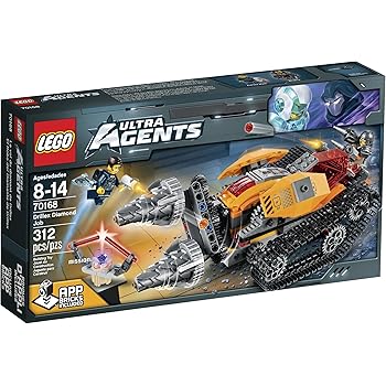 Amazon.com: LEGO, Ultra Agents, Riverside Raid (70160): Toys & Games